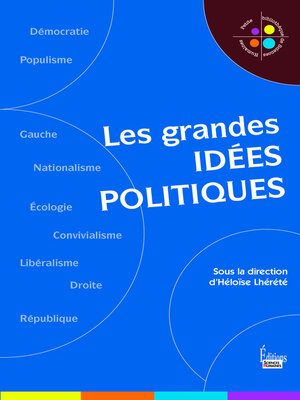 cover image of Les grandes idées politiques